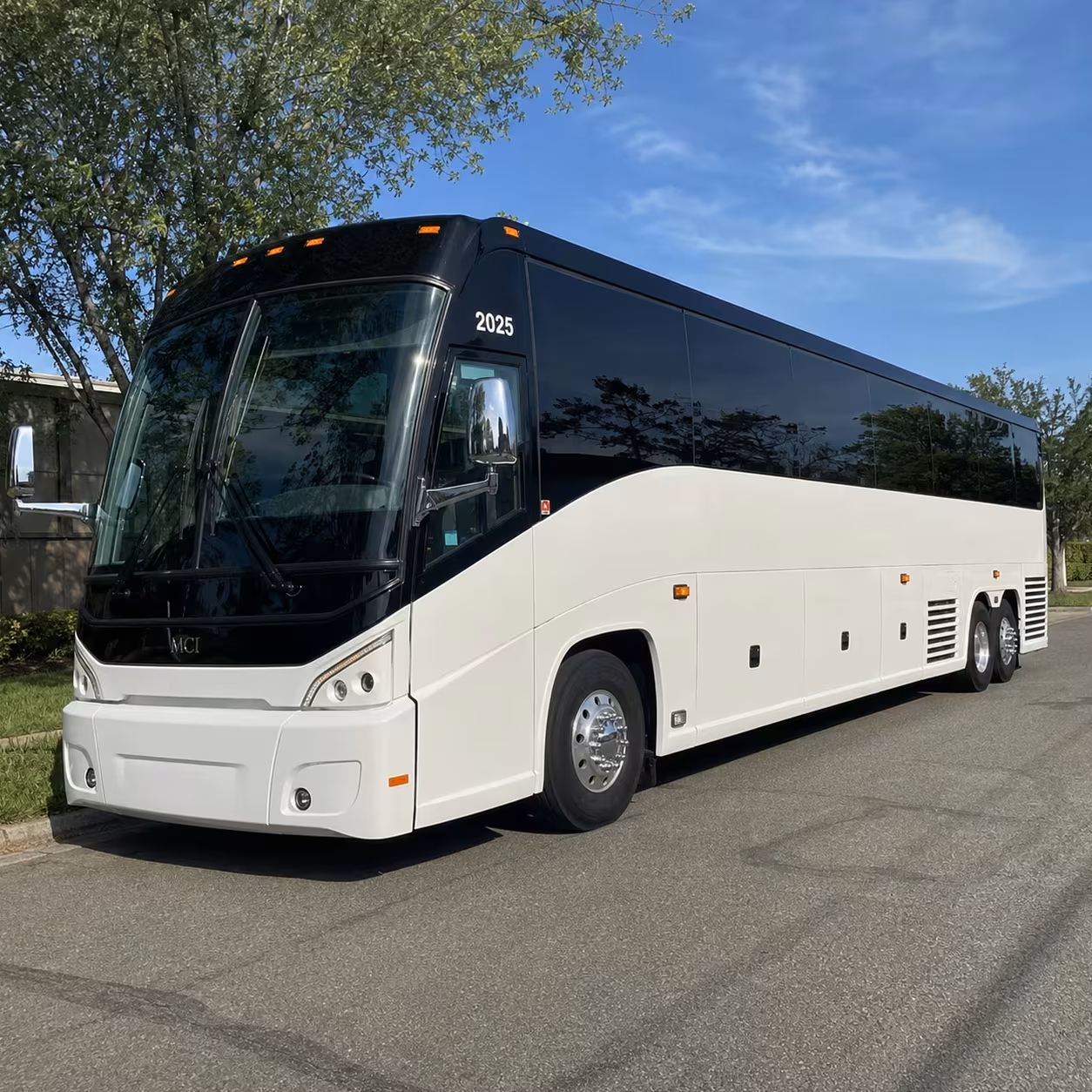 56 passenger charter bus