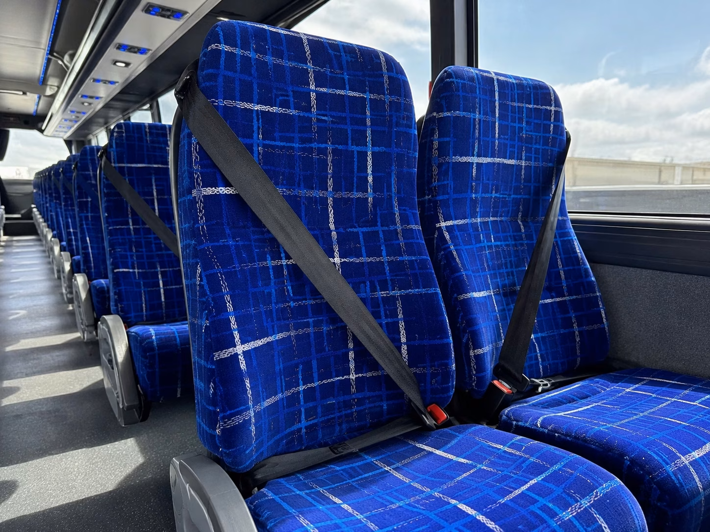 clinton township charter bus rentals for church retreats