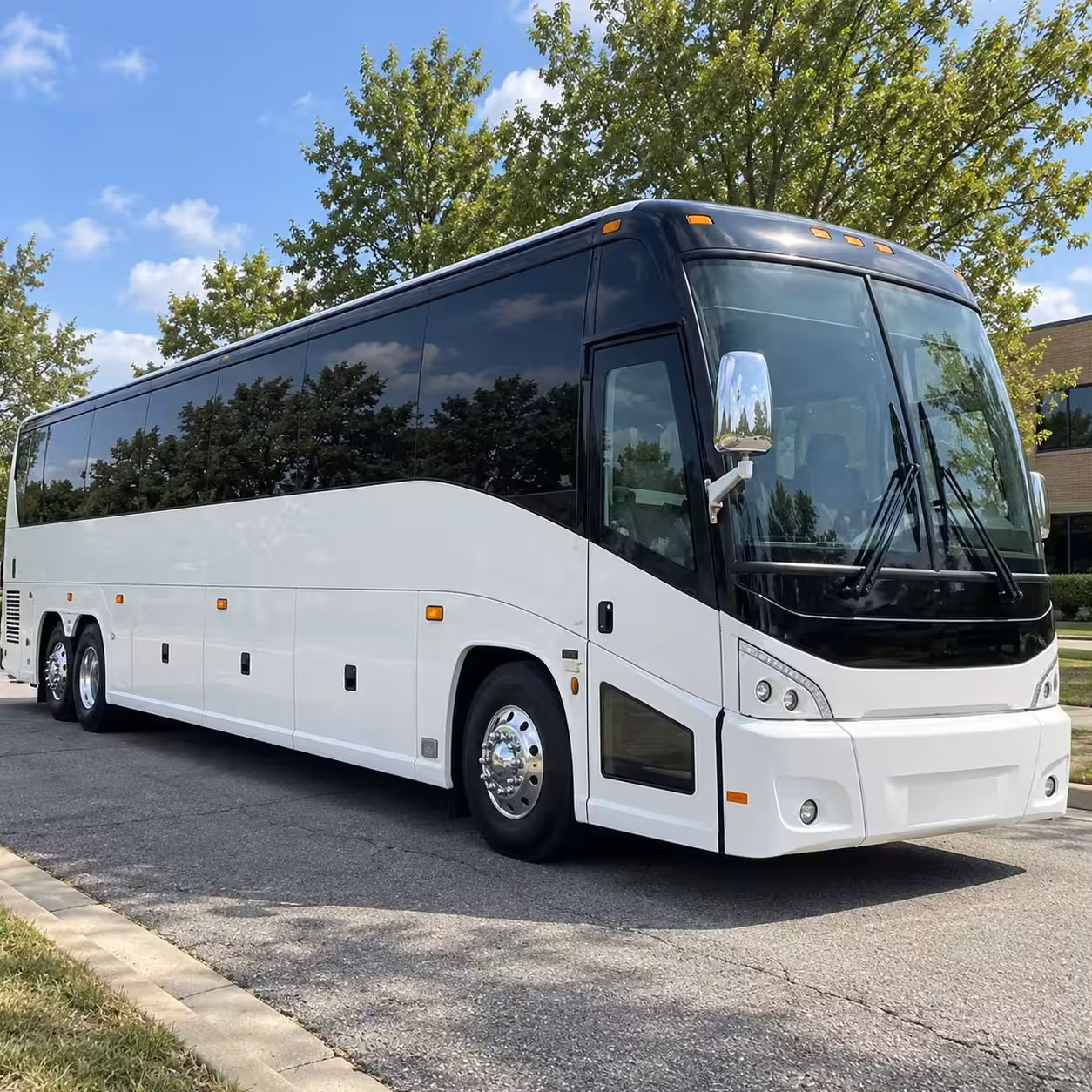 clinton township charter buses for whole grade prom trips