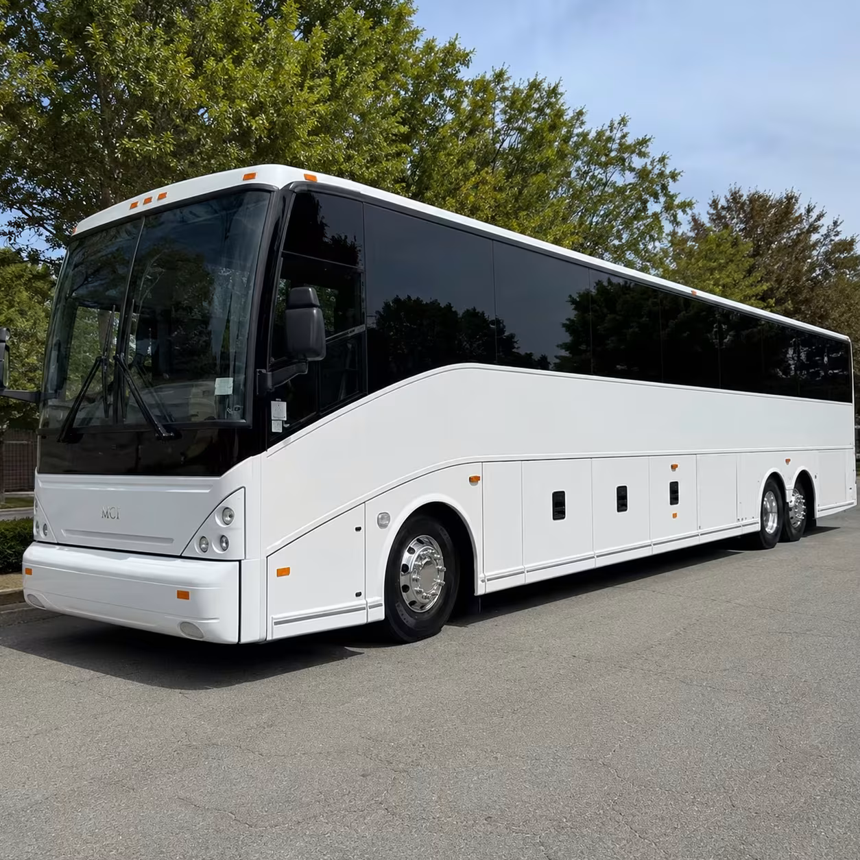 clinton township commuter bus rentals that replace parking headaches