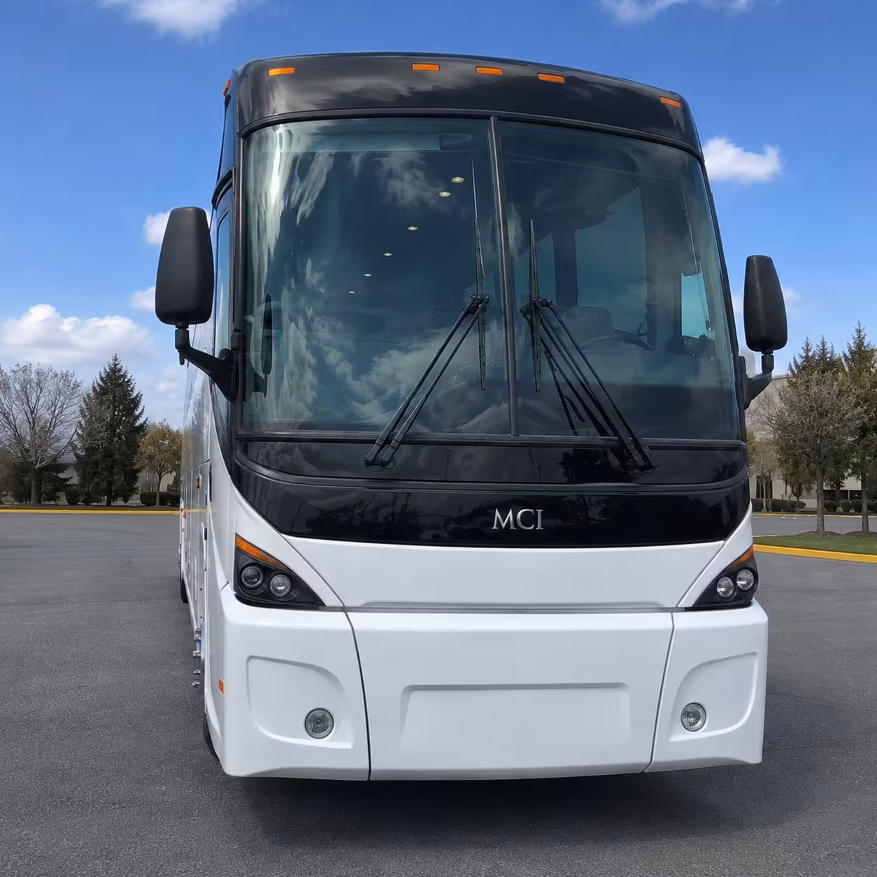 clinton township employee shuttle buses for shifts events and dtw