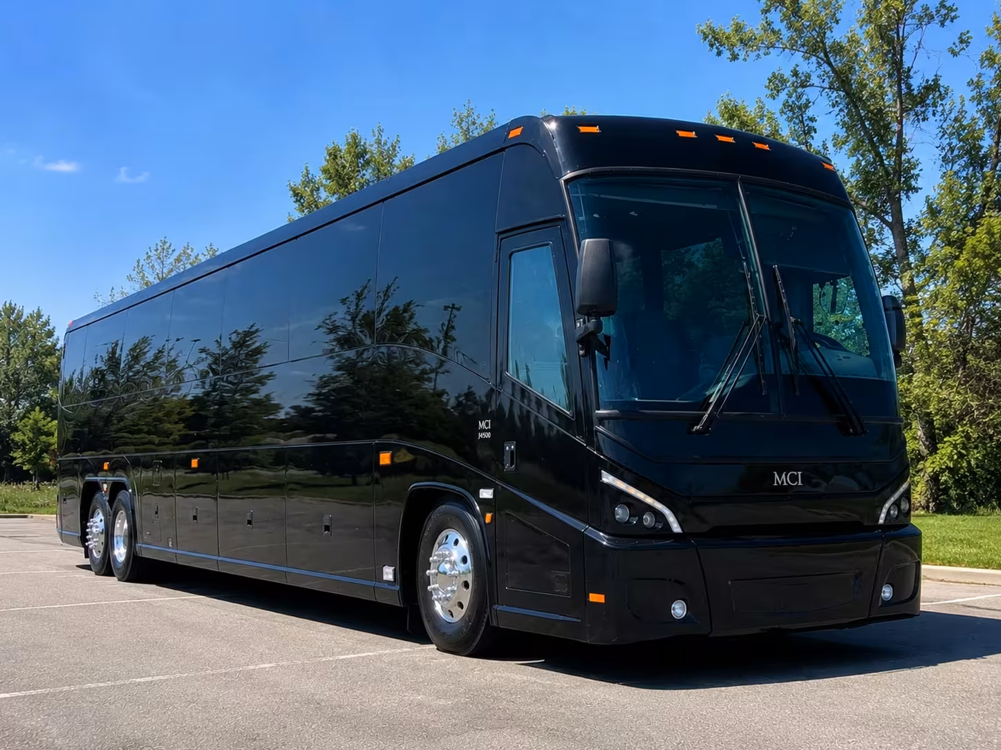 clinton township long distance charter bus rentals