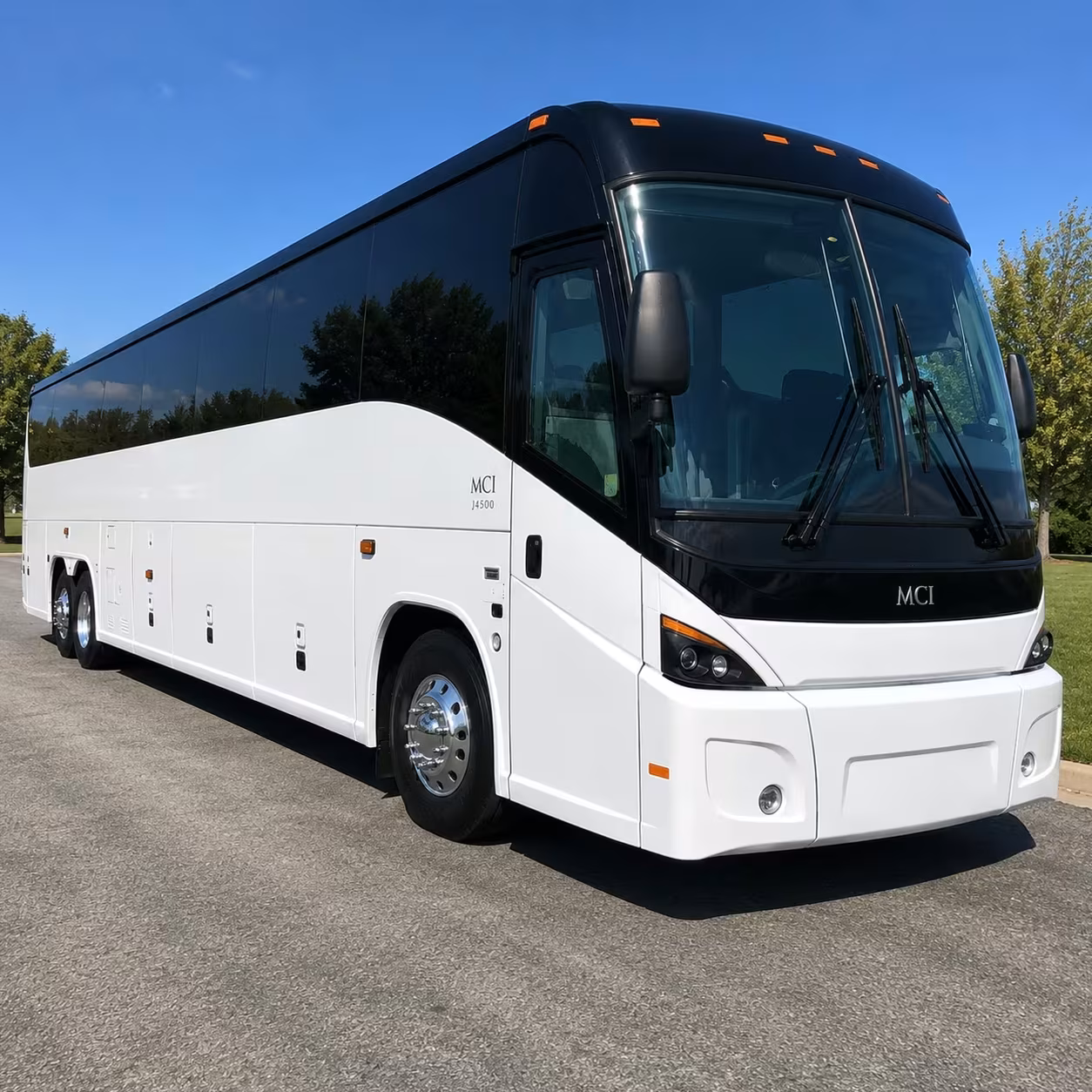 group charter bus rentals for clinton township hr teams