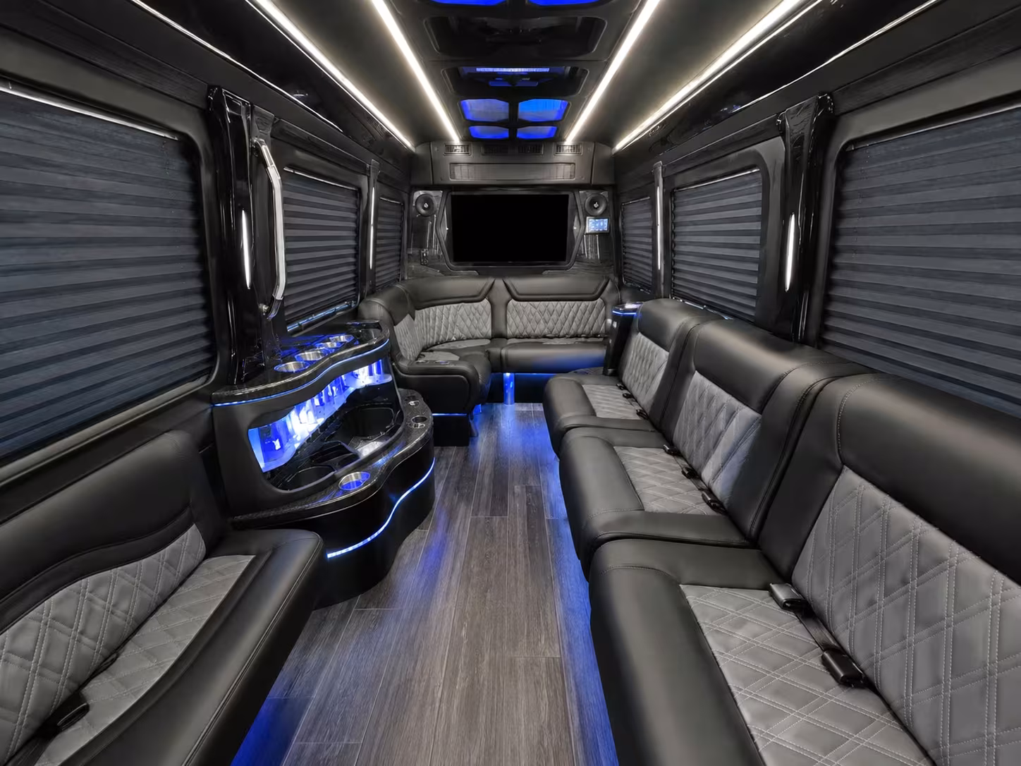 sprinter van rentals for small prom groups in clinton township
