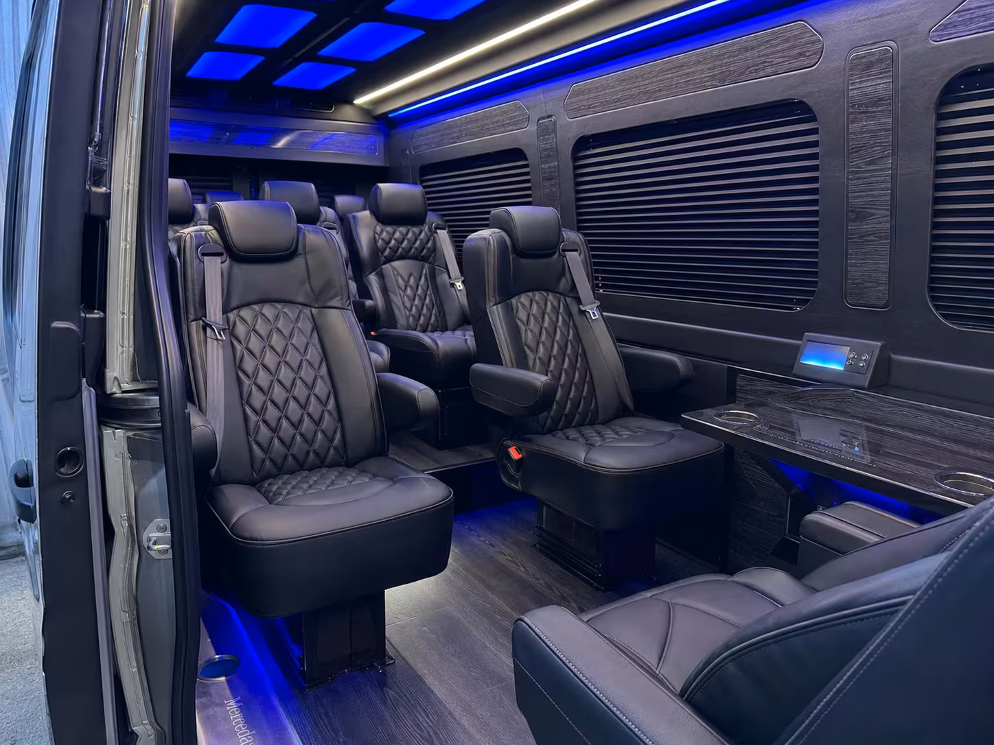 sprinter van transportation for groups and events across clinton township