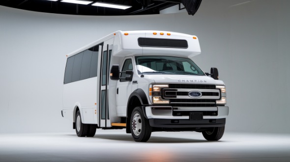 clinton 25 passenger minibus