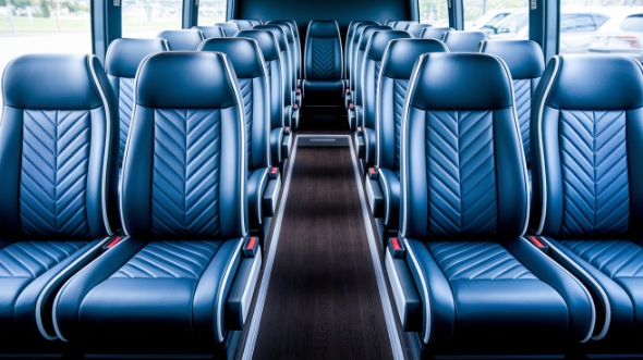 clinton 30 passenger minibus rental