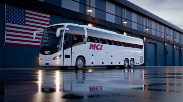 clinton government and military bus rentals