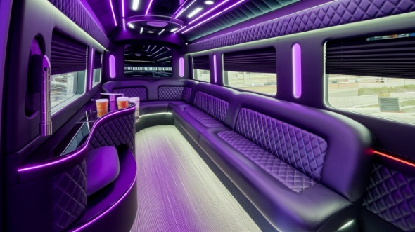 clinton party bus rental rental