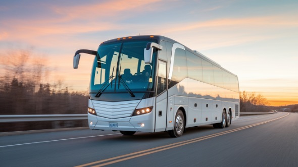 clinton private event bus rental