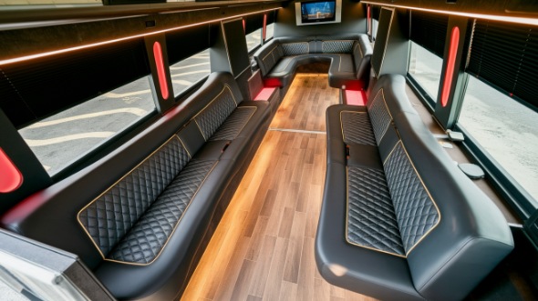 clinton sprinter limo rental inside