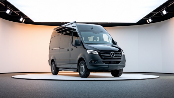 clinton sprinter van with driver